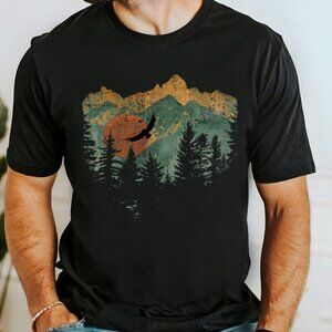 Mountain View Nature Shirt – Men’s Outdoor Graphic Tee